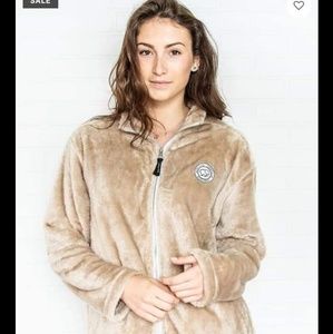 Ivory Ella Fur Jacket